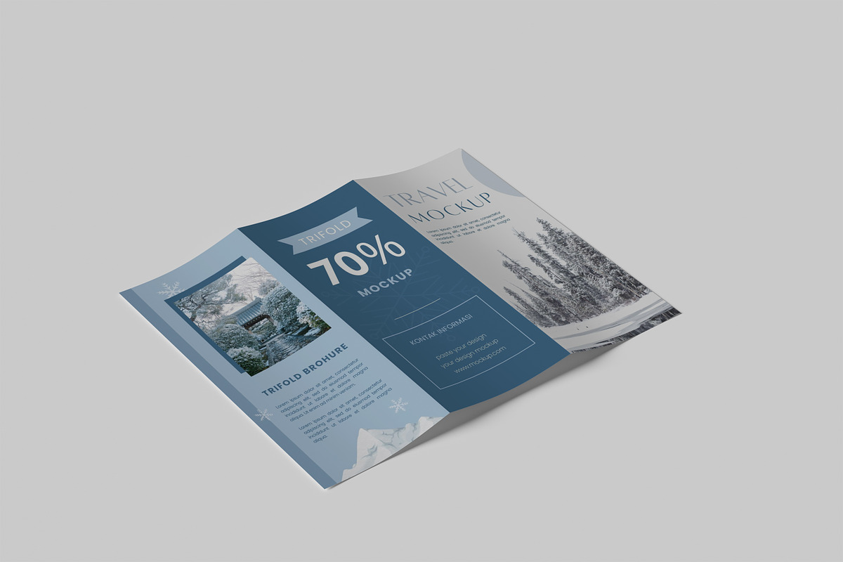 TRIFOLD BROCHURE, a Brochure Template by kebunmockup (Photo 4 of 5)