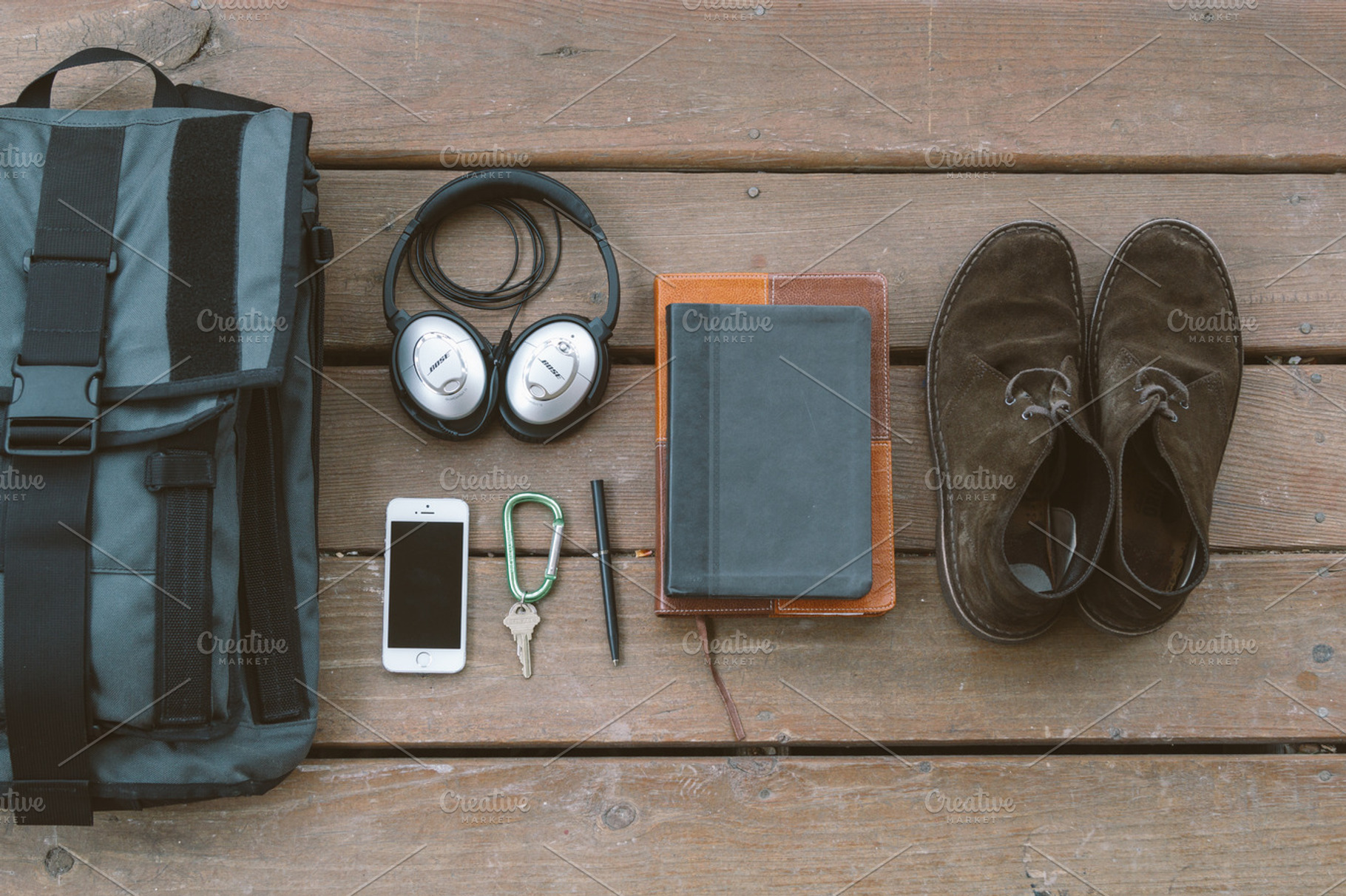 Journey stock photo containing objects and boots, an Abstract Photo by Alex Sawyer