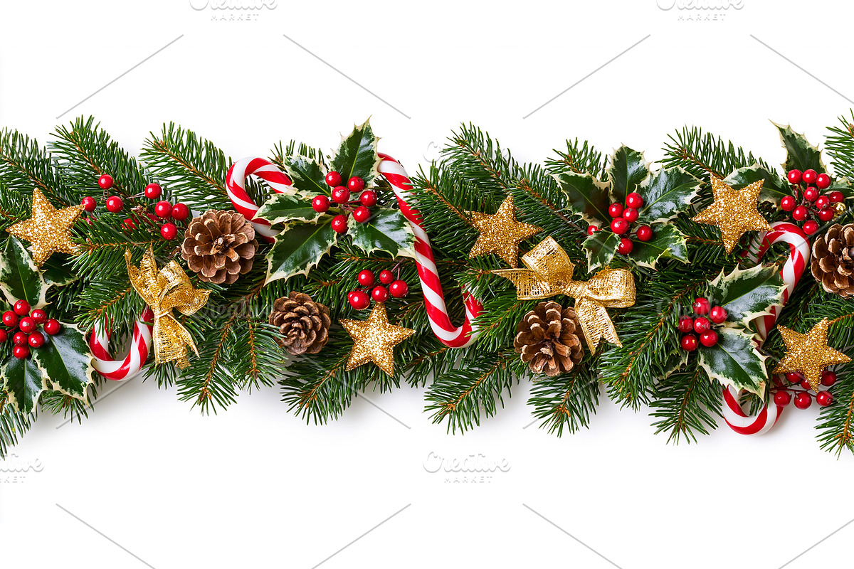 Festive Christmas garland, a Holiday Photo by Hannet (Photo 2 of 2)