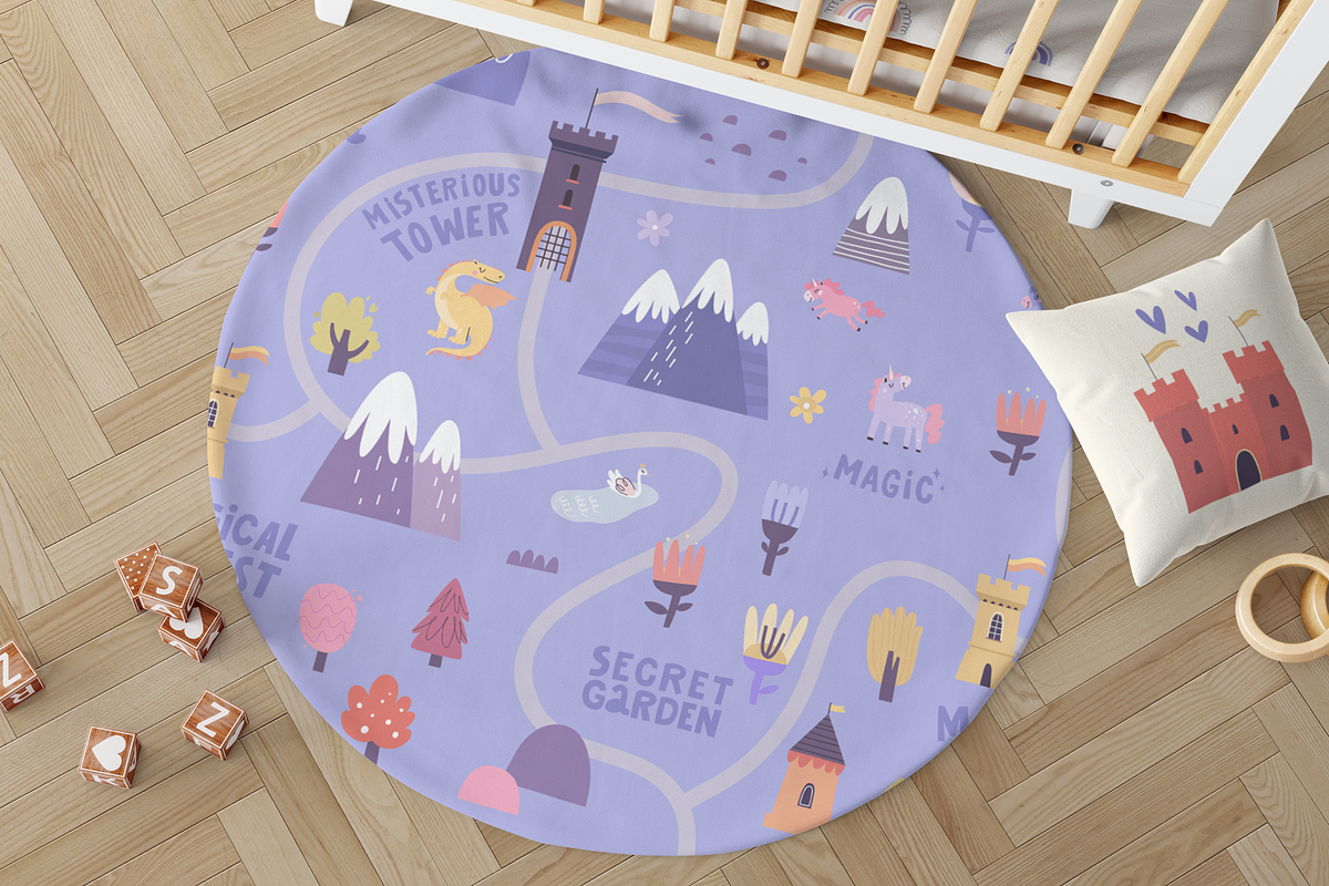 Fairytale Map creator, an Illustration by Funny Bug (Photo 14 of 15)