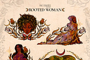 Rooted Woman | Sacred Feminine, a Person Illustration by Ink Stories (Thumbnail 5 of 16)