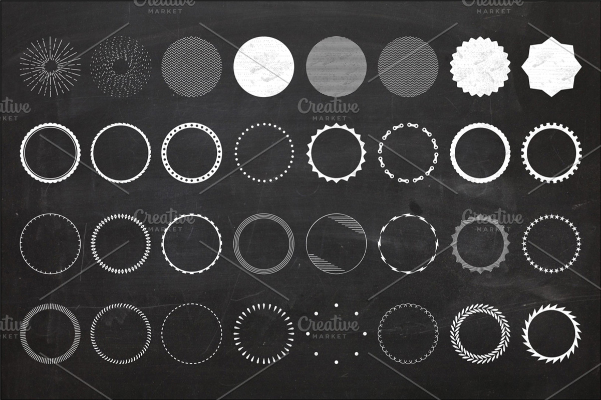 32 Circles Badges preview 2