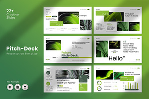 Future Pitch-Deck Presentation, a Presentation Template by Creative-Work