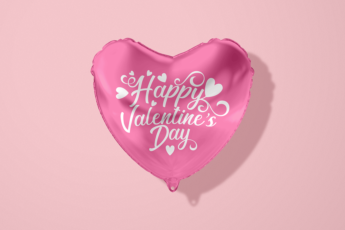 Foil Balloon Mockup Bundle, a Mockup by Mockupdaddy (Photo 4 of 11)