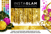 Hand Drawn Christmas: Vintage + Glam, a Decorative Illustration by Creators Couture (Thumbnail 5 of 5)
