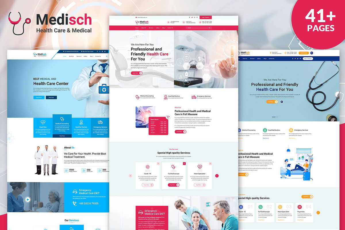 Medisch Health Care Appointment HTML, a Bootstrap Template by Webstrot Technology (Photo 2 of 2)