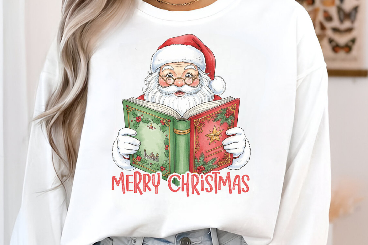 Merry Christmas, Santa Clause Png, an Illustration by Libby Wishes (Photo 2 of 8)