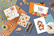 Happy Thanksgiving Day!, a Decorative Illustration by Watercolor by Tonia Tkach (Thumbnail 2 of 10)