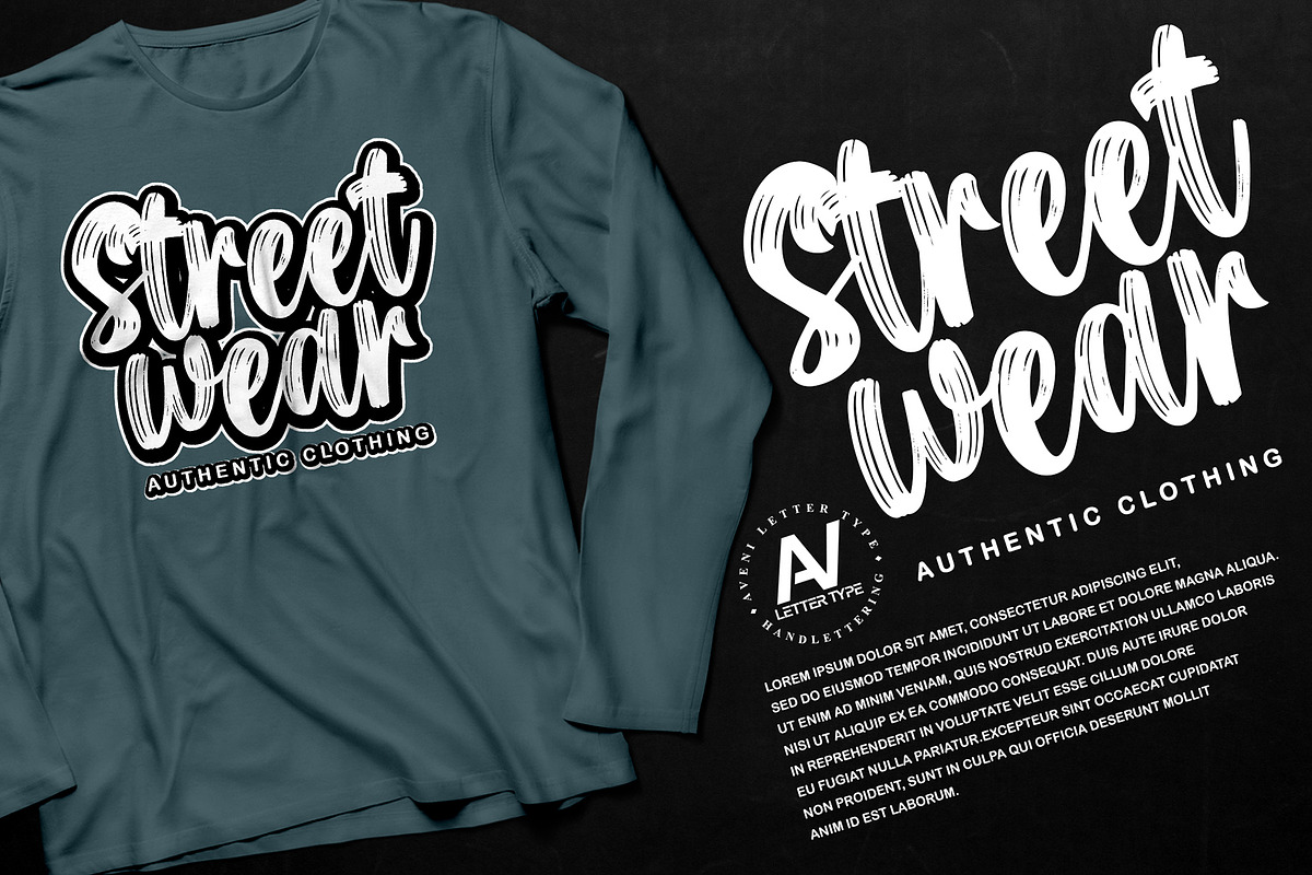 Handmade | Handwritten Brush Font, a Handwritten Font by Aveni Letter Type (Photo 4 of 9)