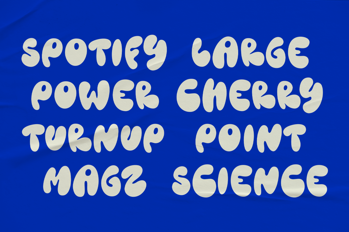 TF Bombass, a Sans Serif Font by TeenageFoundry (Photo 5 of 8)