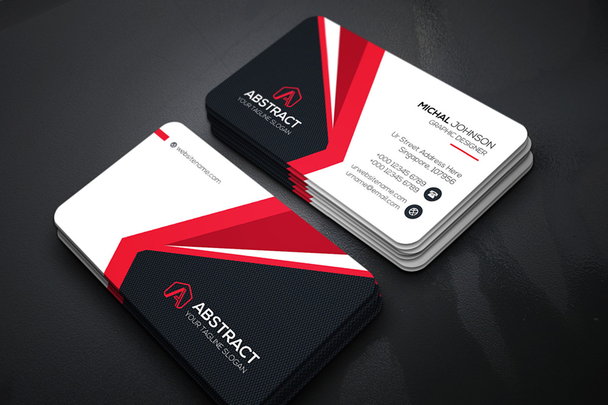 Modern Business Card, a Business Card Template by GenerousArt (Photo 1 of 5)