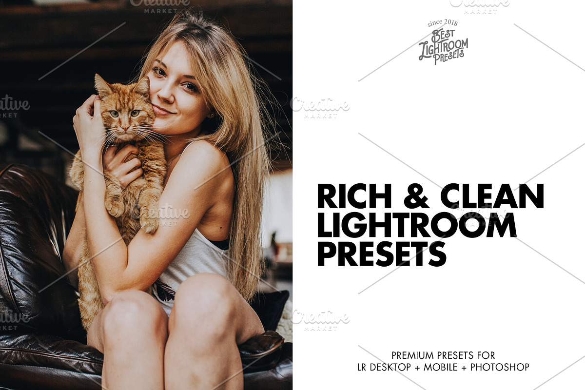 Lightroom Presets Rich & Clean