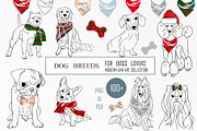 DOG BREEDS for DOGS LOVERS Clipart, an Animal Illustration by ArtOLB (Thumbnail 1 of 10)