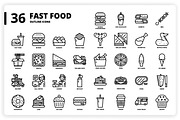 3,600 Icons x3 Styles, an Outline Icon by monkik (Thumbnail 128 of 299)