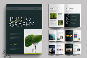 Clean Editorial Photo Album, a Brochure Template by MightyDesign