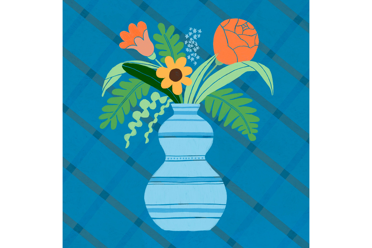 Check Pattern Brushes for Procreate, a Brush Add-On by Gaëlle Lalonde (Photo 11 of 21)