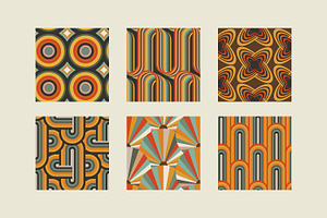 30 Retro Seamless Patterns