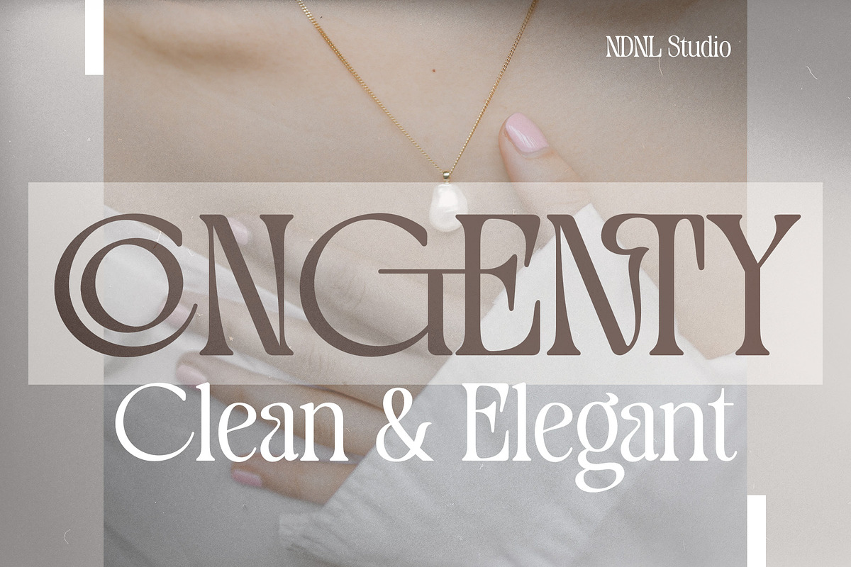 Congenty – Serif Font, a Serif Font by NDNL Studio (Photo 2 of 11)