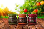 Jam Jar Mockup Set | Label Design, a Cups & Container Mockup by Deeplab (Thumbnail 3 of 14)