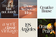 Megilona, a Serif Font by Black Studio (Thumbnail 9 of 17)