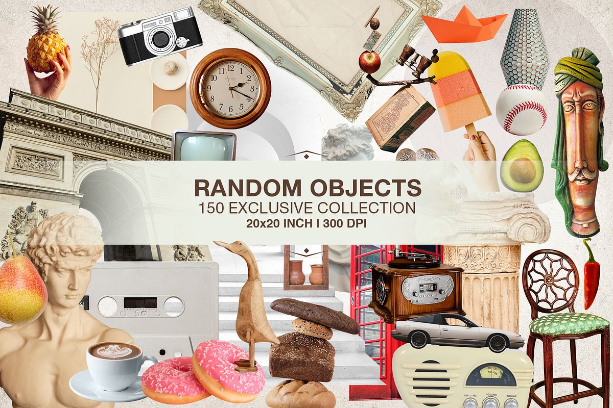 SALE! Fantasy Art Collage Creator, an Object Graphic by SNIPESCIENTIST (Photo 7 of 27)