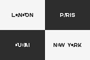 Blackpaper - 1st Negative Space Font, a Sans Serif Font by VP Fonts (Thumbnail 11 of 14)