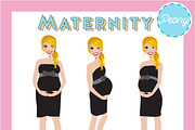 Maternity Pregnant Portrait Creator, a Person Illustration by Lauren Lesley Studio (Thumbnail 31 of 45)