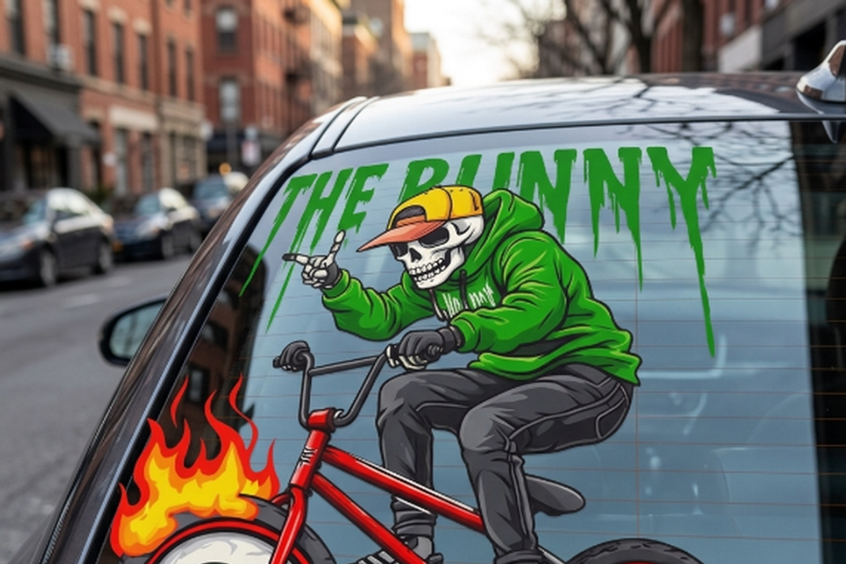 Skeleton BMX Eyeball Wheel, a Shirt Mockup by Vector Stall (Photo 15 of 15)