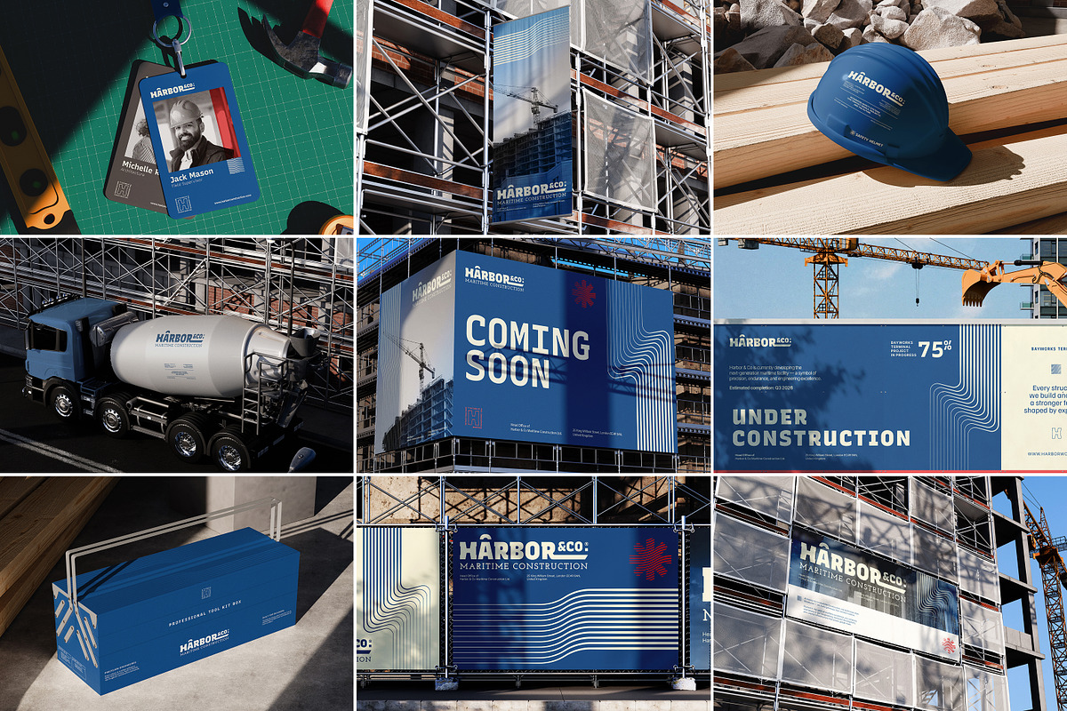 Construction Site Mockup, a Mockup by Vitora Mockup (Photo 1 of 14)