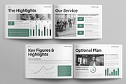 Annual Report Template Landscape, a Brochure Template by E-Type (Thumbnail 5 of 7)