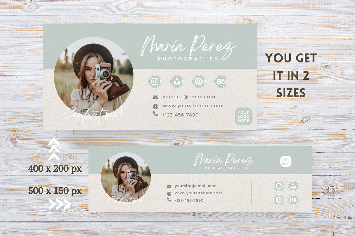 Photographer Brand Business Bundle, a Marketing Template by Golden Horizons Studio (Photo 6 of 13)