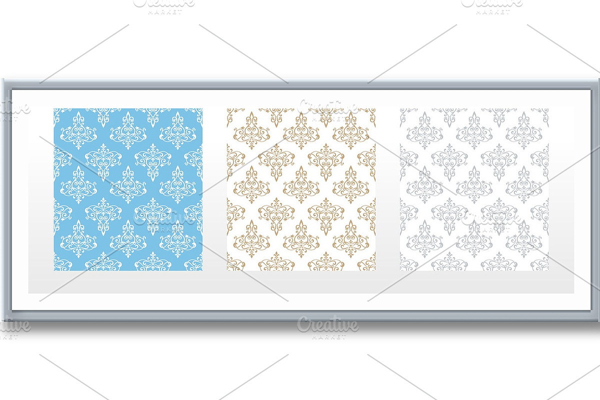 Wallpapers in the style of Baroque., a Pattern Graphic by RODINA (Photo 3 of 3)