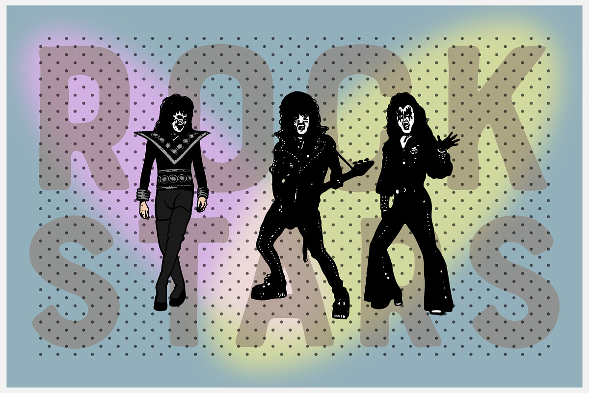 Rock stars, an Illustration by Vector Clash (Photo 6 of 7)