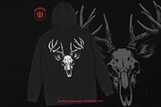 10 Bundle Dark Art Skull Deer Head, an Illustration by Morspective (Thumbnail 4 of 7)