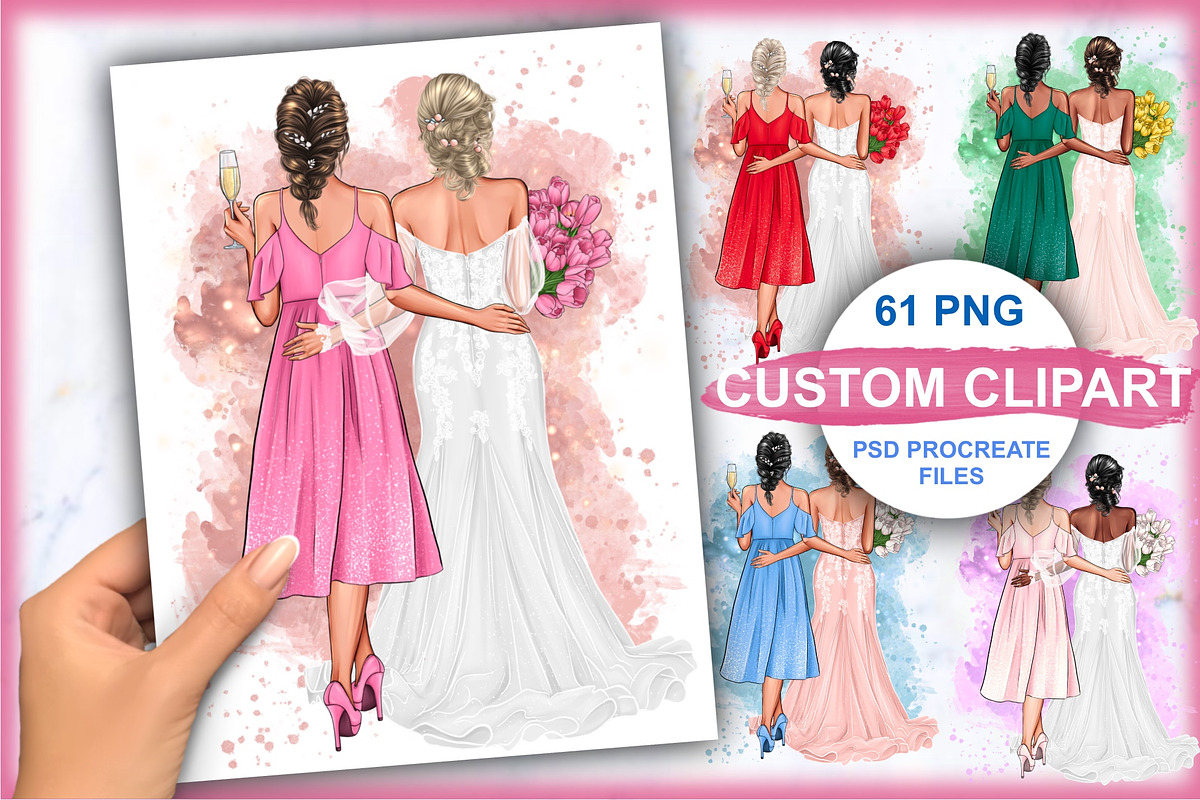 bridesmaid dress clipart A-Line Spaghetti Straps Long Satin Junior Bridesmaid Dresses