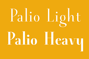 Palio Light & Heavy