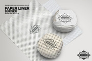Burger Paper Liner Packaging Mockup, a Packaging Mockup by INCDesign (Thumbnail 6 of 8)