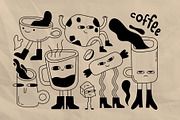 Coffee Break | Graphic collection, an Illustration by katieromanoff_art (Thumbnail 6 of 9)