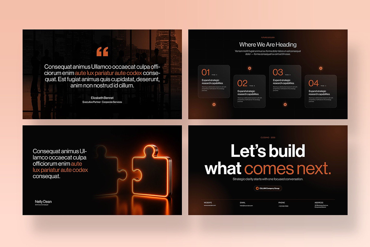 Business Presentation Template, a Presentation Template by BrandPacks (Photo 6 of 7)