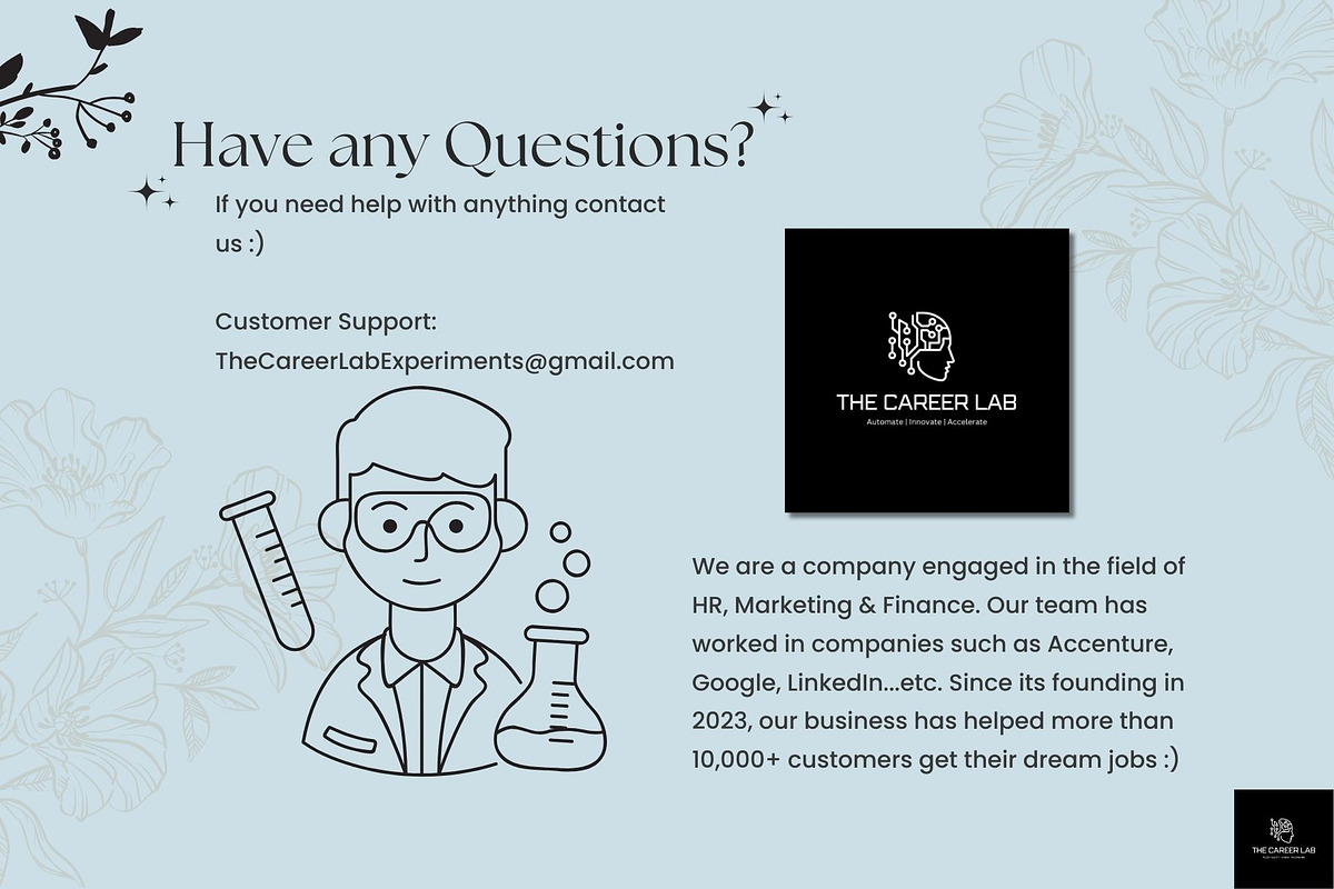 Resume/CV ATS optimised template, a Resume Template by The Career Lab (Photo 10 of 10)