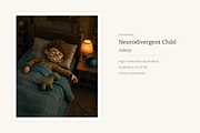 Neurodivergent Child Illustrations, a Person Illustration by LanternkinStudio (Thumbnail 12 of 13)