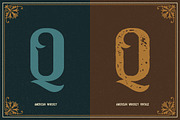 American Whiskey, a Serif Font by Burntilldead (Thumbnail 4 of 7)