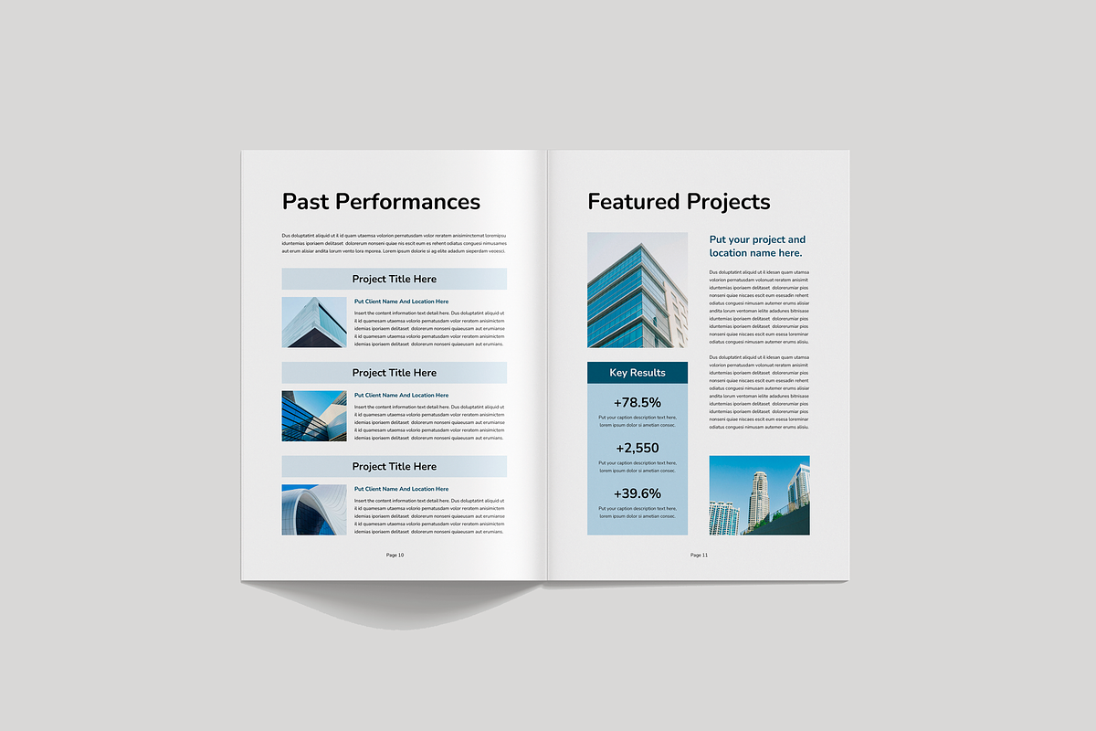 Capability Statement Brochure, a Brochure Template by Leaflove (Photo 6 of 10)