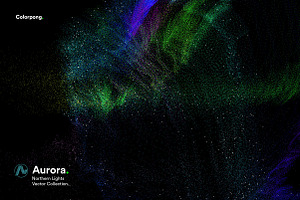 Aurora - Colorful Vector Bundle