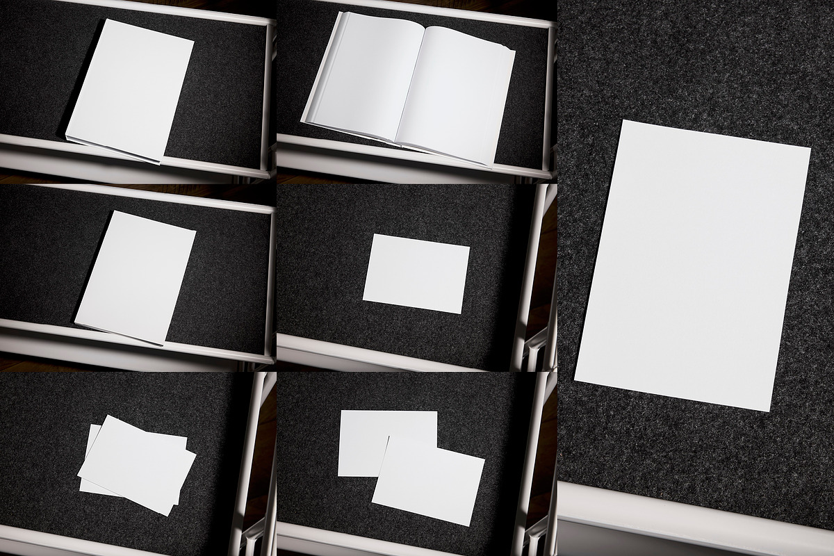Magazines, books and paper bundle, a Books & Magazine Mockup by Moixo studio (Photo 8 of 9)