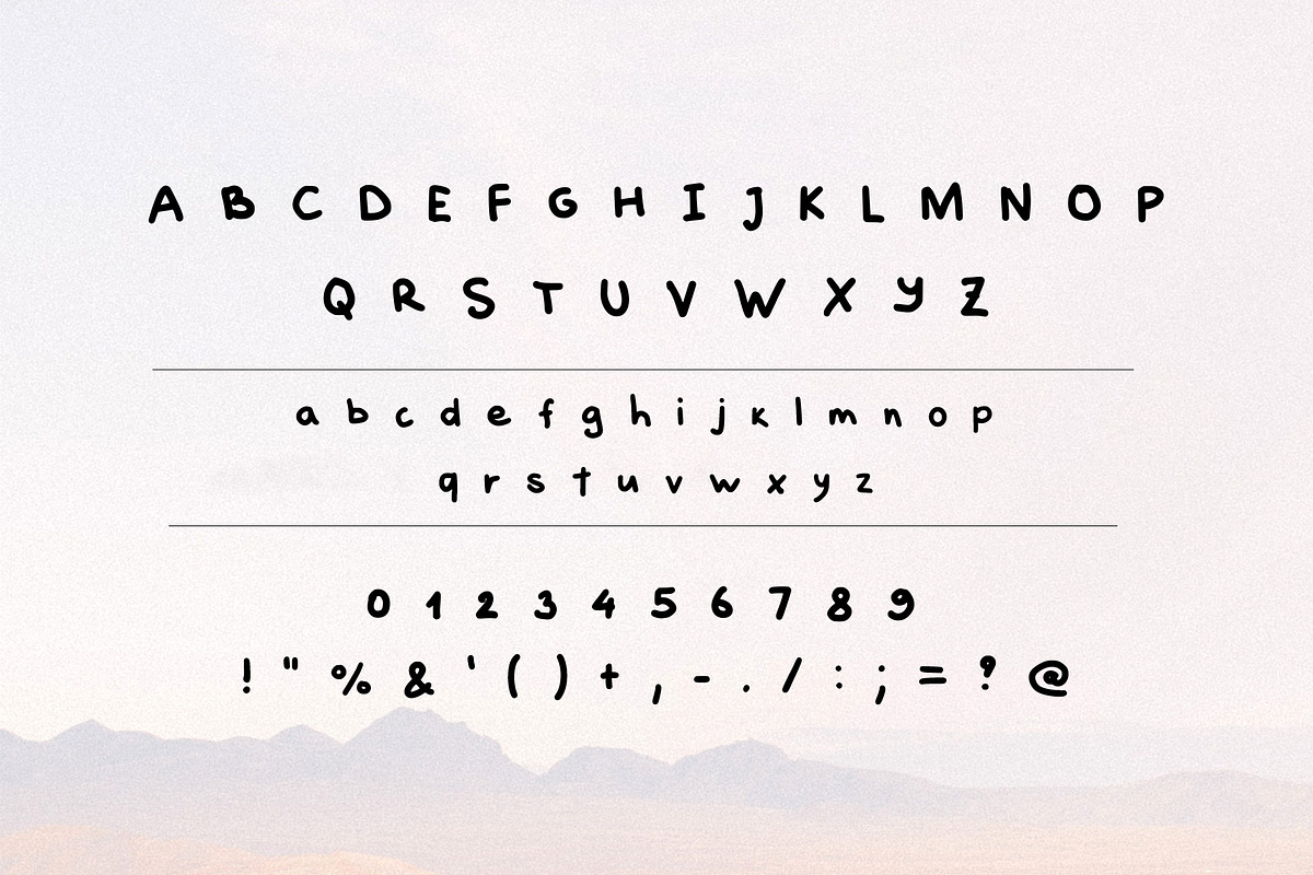 Wow. Handwrittihg. Handmade font, a Script Font by Sergey Mironov's store (Photo 3 of 6)