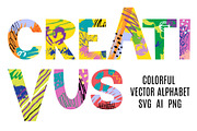 Creativus | Vector Alphabet, a Graphic by Olena (Thumbnail 1 of 2)