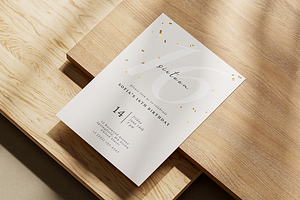 Birthday Invitation, an Invitation Template by The Creative Studio