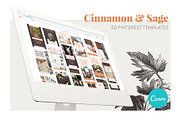 Canva Blog & Pinterest Templates, a Social Media Template by Andimaginary Creative Co. (Thumbnail 9 of 9)