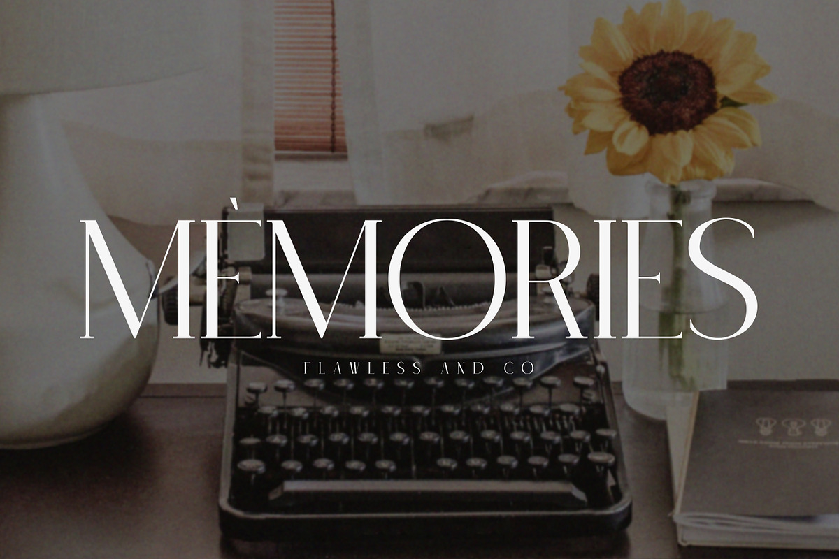 Fosther - Elegant Serif Font, a Serif Font by Flawless And Co (Photo 6 of 10)